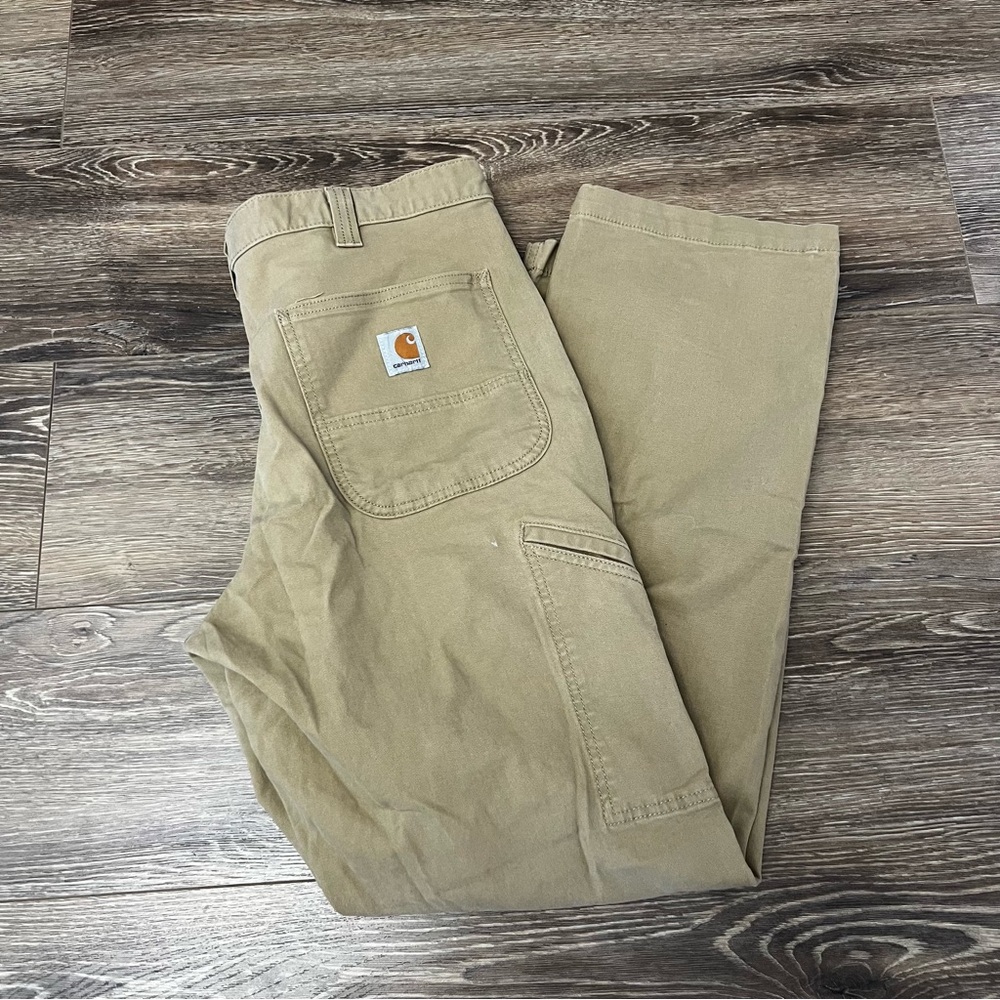 Carhartt Men's Relaxed Fit Tan Work Pants